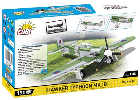 Klocki Hawker Typhoon Mk.1B Cobi Klocki Klocki Hawker Typhoon Mk.1B Cobi Klocki