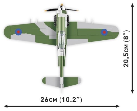 Klocki Hawker Typhoon Mk.1B Cobi Klocki Klocki Hawker Typhoon Mk.1B Cobi Klocki