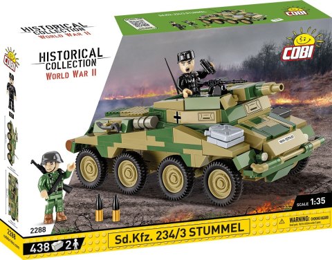 Klocki Historical Collection Sd.Kfz. 234/3 Stummel Cobi Klocki Klocki Historical Collection Sd.Kfz. 234/3 Stummel Cobi Klocki