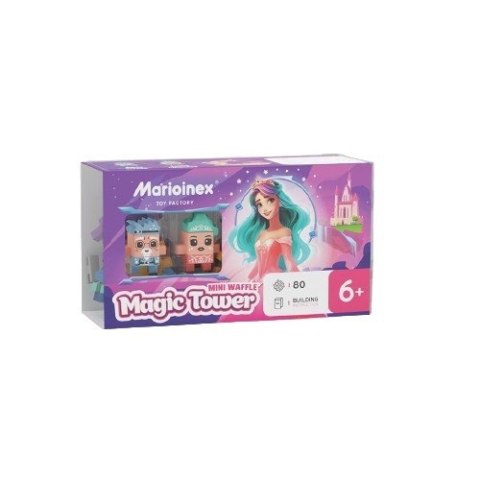 Klocki Waffle Mini - Księżniczka: Magiczna Wieża Marioinex Klocki Waffle Mini - Księżniczka: Magiczna Wieża Marioinex