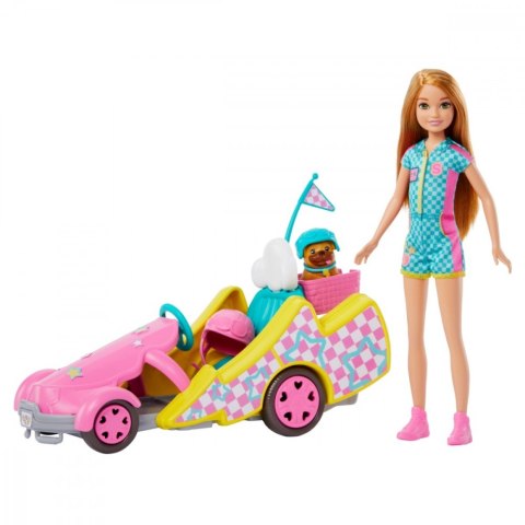 Lalka Barbie Stacie i pojazd filmowy Gokart Mattel Lalka Barbie Stacie i pojazd filmowy Gokart Mattel