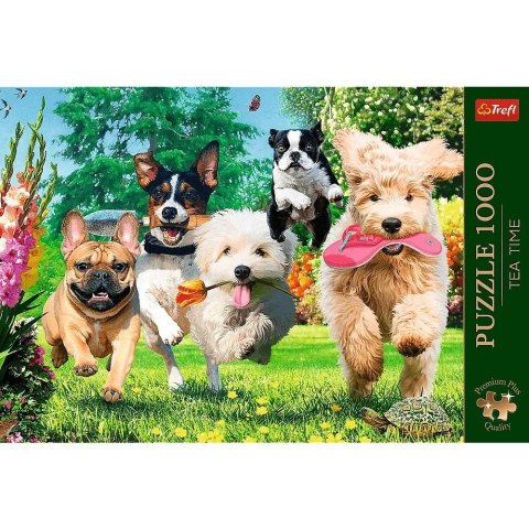 Puzzle 1000 elementów Premium Plus Tea Time Nadchodzą kłopoty! Trefl Puzzle 1000 elementów Premium Plus Tea Time Nadchodzą kłopoty! Trefl