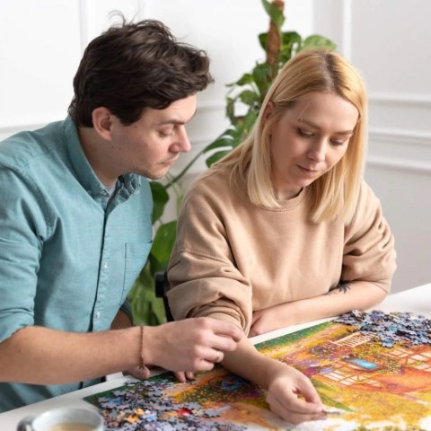 Puzzle 1000 elementów Premium Plus Tea Time Nadchodzą kłopoty! Trefl Puzzle 1000 elementów Premium Plus Tea Time Nadchodzą kłopoty! Trefl