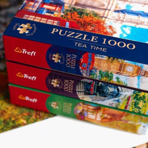 Puzzle 1000 elementów Premium Plus Tea Time Nadchodzą kłopoty! Trefl Puzzle 1000 elementów Premium Plus Tea Time Nadchodzą kłopoty! Trefl