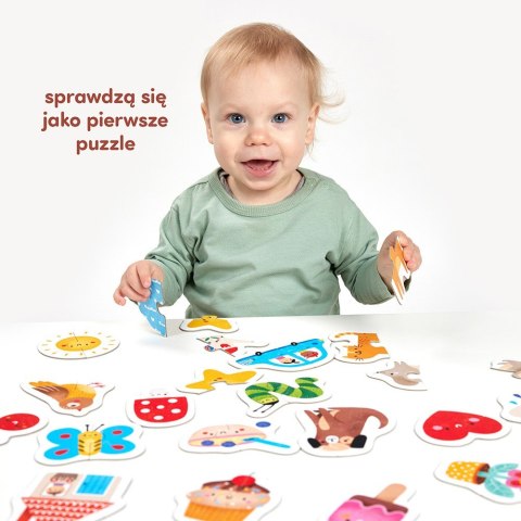 Układanka Moje pierwsze puzzle - Do pary CzuCzu Układanka Moje pierwsze puzzle - Do pary CzuCzu