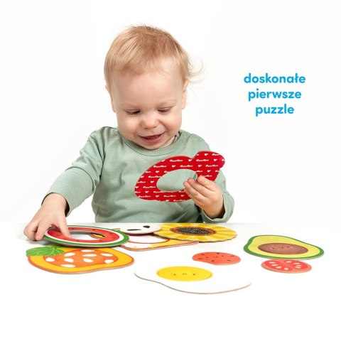 Układanka Moje puzzle z dziurką - Jedzenie CzuCzu Układanka Moje puzzle z dziurką - Jedzenie CzuCzu