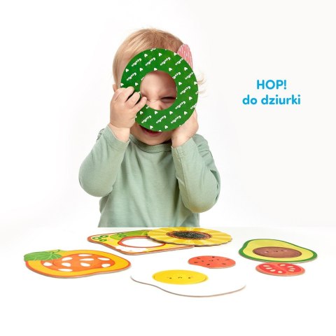 Układanka Moje puzzle z dziurką - Jedzenie CzuCzu Układanka Moje puzzle z dziurką - Jedzenie CzuCzu