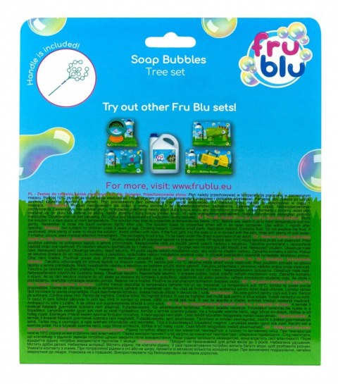 Zestaw do baniek mydlanych Fru Blu Drzewko + płyn 0,4L Tm Toys Zestaw do baniek mydlanych Fru Blu Drzewko + płyn 0,4L Tm Toys
