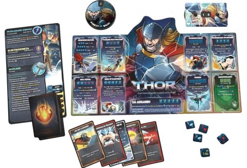 Gra Dice Throne Marvel Box 1 Scarlet Witch, Thor, Loki, Spider-Man Lucky Duck Games Gra Dice Throne Marvel Box 1 Scarlet Witch, Thor, Loki, Spider-Man Lucky Duck Games