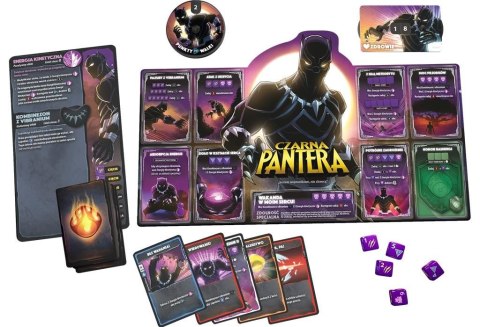 Gra Dice Throne Marvel Box 2 Czarna Pantera, Kapitan Marvel, Doktor Strange, Czarna Wdowa Lucky Duck Games Gra Dice Throne Marvel Box 2 Czarna Pantera, Kapitan Marvel, Doktor Strange, Czarna Wdowa Lucky Duck Games