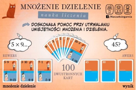 Gra Mnożenie dzielenie. Nauka Liczenia Nasza księgarnia Gra Mnożenie dzielenie. Nauka Liczenia Nasza księgarnia