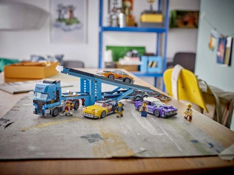 Klocki City 60408 Laweta z samochodami sportowymi LEGO Klocki City 60408 Laweta z samochodami sportowymi LEGO