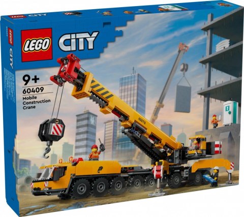 Klocki City 60409 Żółty ruchomy żuraw LEGO Klocki City 60409 Żółty ruchomy żuraw LEGO