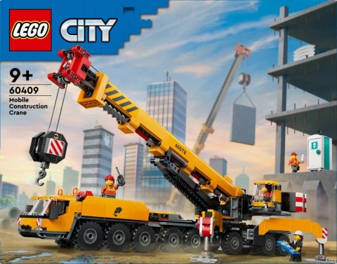 Klocki City 60409 Żółty ruchomy żuraw LEGO Klocki City 60409 Żółty ruchomy żuraw LEGO