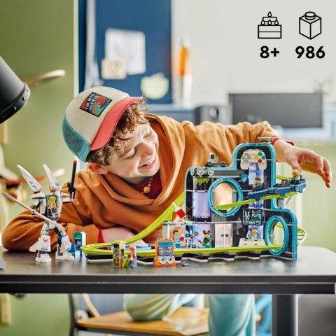 Klocki City 60421 Park Świat Robotów z rollercoasterem LEGO Klocki City 60421 Park Świat Robotów z rollercoasterem LEGO