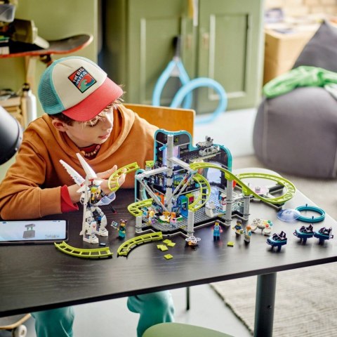 Klocki City 60421 Park Świat Robotów z rollercoasterem LEGO Klocki City 60421 Park Świat Robotów z rollercoasterem LEGO