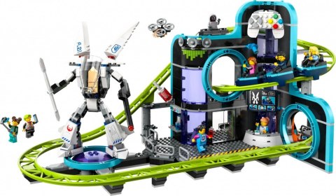 Klocki City 60421 Park Świat Robotów z rollercoasterem LEGO Klocki City 60421 Park Świat Robotów z rollercoasterem LEGO