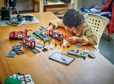 Klocki City 60423 Tramwaj miejski ze stacją LEGO Klocki City 60423 Tramwaj miejski ze stacją LEGO
