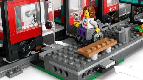 Klocki City 60423 Tramwaj miejski ze stacją LEGO Klocki City 60423 Tramwaj miejski ze stacją LEGO