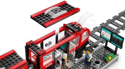 Klocki City 60423 Tramwaj miejski ze stacją LEGO Klocki City 60423 Tramwaj miejski ze stacją LEGO