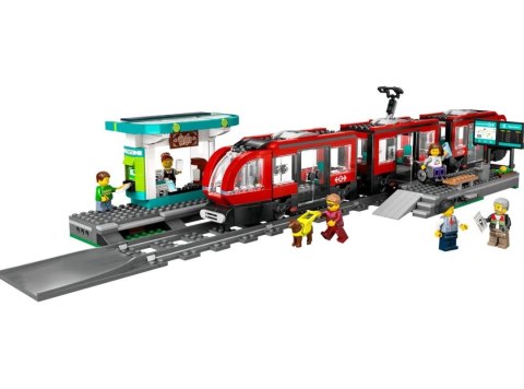 Klocki City 60423 Tramwaj miejski ze stacją LEGO Klocki City 60423 Tramwaj miejski ze stacją LEGO