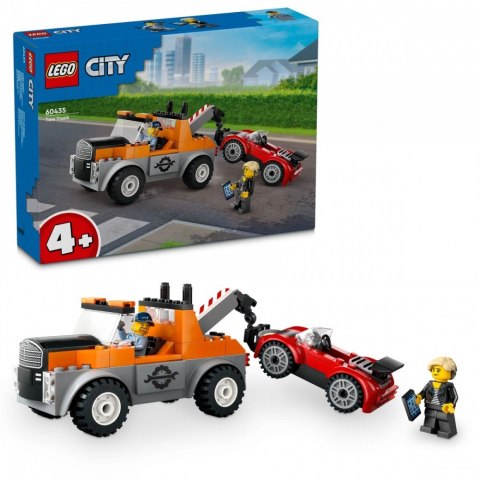 Klocki City 60435 Samochód pomocy drogowej i naprawa sportowego auta LEGO Klocki City 60435 Samochód pomocy drogowej i naprawa sportowego auta LEGO