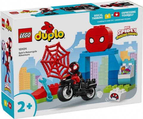 Klocki DUPLO 10424 Super Heroes Motocyklowa przygoda Spina LEGO Klocki DUPLO 10424 Super Heroes Motocyklowa przygoda Spina LEGO