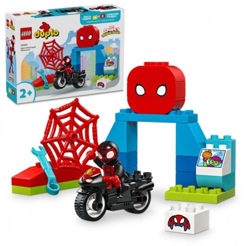 Klocki DUPLO 10424 Super Heroes Motocyklowa przygoda Spina LEGO Klocki DUPLO 10424 Super Heroes Motocyklowa przygoda Spina LEGO
