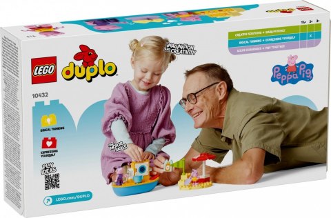 Klocki DUPLO 10432 Peppa Pig Peppa i rejs łodzią LEGO Klocki DUPLO 10432 Peppa Pig Peppa i rejs łodzią LEGO