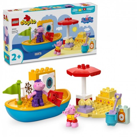 Klocki DUPLO 10432 Peppa Pig Peppa i rejs łodzią LEGO Klocki DUPLO 10432 Peppa Pig Peppa i rejs łodzią LEGO