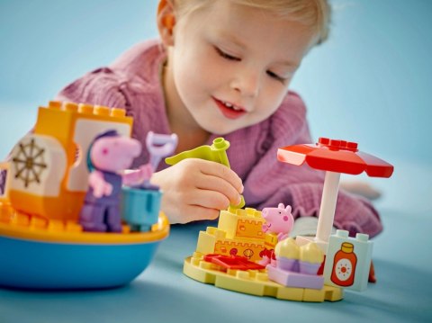 Klocki DUPLO 10432 Peppa Pig Peppa i rejs łodzią LEGO Klocki DUPLO 10432 Peppa Pig Peppa i rejs łodzią LEGO
