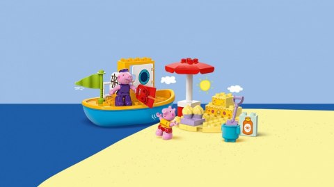 Klocki DUPLO 10432 Peppa Pig Peppa i rejs łodzią LEGO Klocki DUPLO 10432 Peppa Pig Peppa i rejs łodzią LEGO