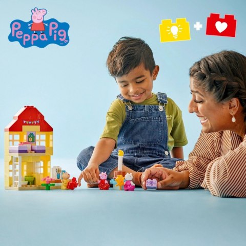 Klocki DUPLO 10433 Peppa Pig Urodzinowy domek Peppy LEGO Klocki DUPLO 10433 Peppa Pig Urodzinowy domek Peppy LEGO