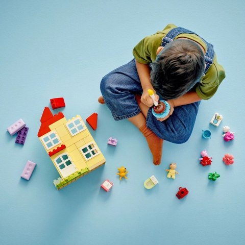 Klocki DUPLO 10433 Peppa Pig Urodzinowy domek Peppy LEGO Klocki DUPLO 10433 Peppa Pig Urodzinowy domek Peppy LEGO