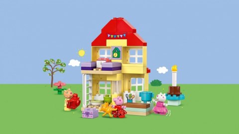 Klocki DUPLO 10433 Peppa Pig Urodzinowy domek Peppy LEGO Klocki DUPLO 10433 Peppa Pig Urodzinowy domek Peppy LEGO