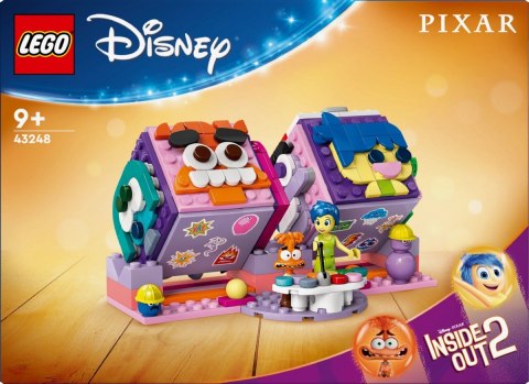 Klocki Disney Classic 43248 W głowie się nie mieści 2 - kostki z emocjami LEGO Klocki Disney Classic 43248 W głowie się nie mieści 2 - kostki z emocjami LEGO