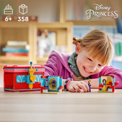 Klocki Disney Classic 43276 Szkatułka na biżuterię z Królewną Śnieżką LEGO Klocki Disney Classic 43276 Szkatułka na biżuterię z Królewną Śnieżką LEGO