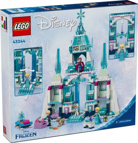 Klocki Disney Princess 432 44 Lodowy pałac Elzy LEGO Klocki Disney Princess 432 44 Lodowy pałac Elzy LEGO