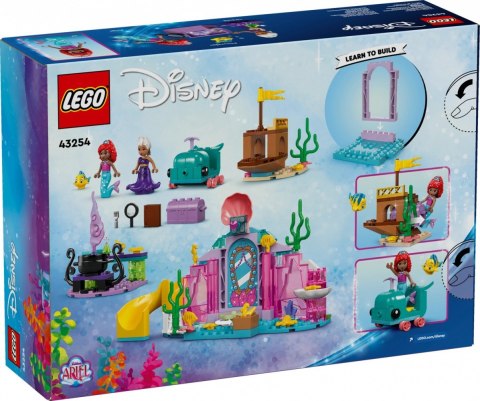 Klocki Disney Princess 43254 Kryształowa grota Arielki LEGO Klocki Disney Princess 43254 Kryształowa grota Arielki LEGO