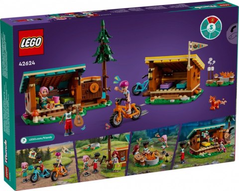 Klocki Friends 42624 Przytulne domki na letnim obozie LEGO Klocki Friends 42624 Przytulne domki na letnim obozie LEGO