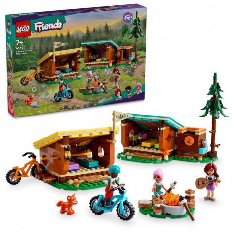 Klocki Friends 42624 Przytulne domki na letnim obozie LEGO Klocki Friends 42624 Przytulne domki na letnim obozie LEGO
