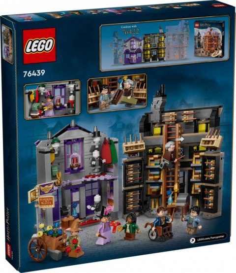 Klocki Harry Potter 76439 Sklepy Ollivandera i Madame Malkin LEGO Klocki Harry Potter 76439 Sklepy Ollivandera i Madame Malkin LEGO