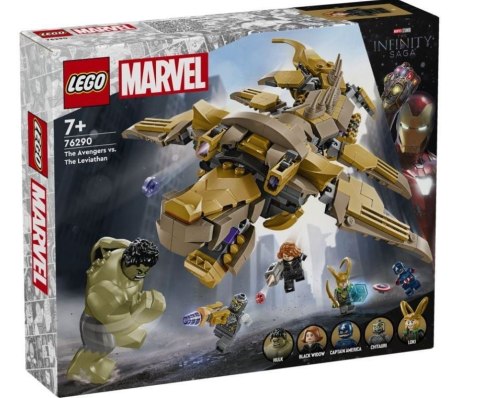 Klocki Marvel Super Heroes 76290 Avengers kontra Lewiatan LEGO Klocki Marvel Super Heroes 76290 Avengers kontra Lewiatan LEGO