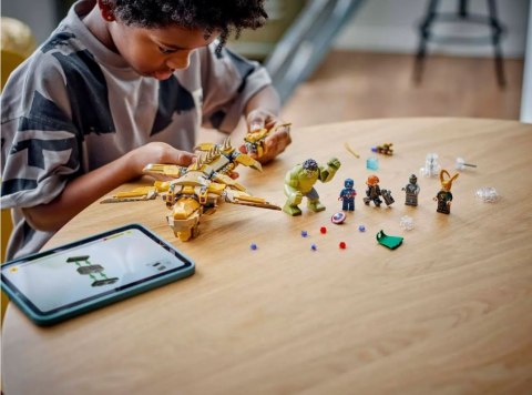 Klocki Marvel Super Heroes 76290 Avengers kontra Lewiatan LEGO Klocki Marvel Super Heroes 76290 Avengers kontra Lewiatan LEGO