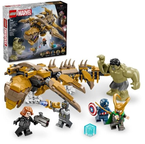 Klocki Marvel Super Heroes 76290 Avengers kontra Lewiatan LEGO Klocki Marvel Super Heroes 76290 Avengers kontra Lewiatan LEGO