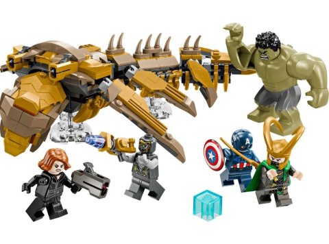 Klocki Marvel Super Heroes 76290 Avengers kontra Lewiatan LEGO Klocki Marvel Super Heroes 76290 Avengers kontra Lewiatan LEGO