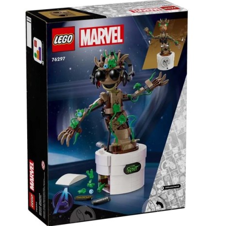 Klocki Marvel Super Heroes 76297 Tańczący Groot LEGO Klocki Marvel Super Heroes 76297 Tańczący Groot LEGO