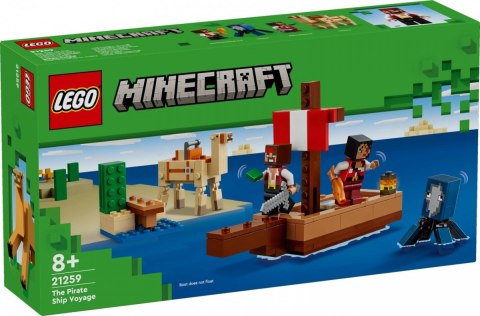 Klocki Minecraft 21259 Rejs statkiem pirackim LEGO Klocki Minecraft 21259 Rejs statkiem pirackim LEGO
