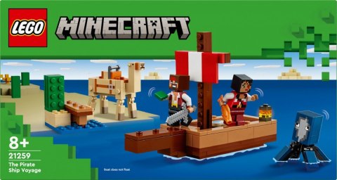 Klocki Minecraft 21259 Rejs statkiem pirackim LEGO Klocki Minecraft 21259 Rejs statkiem pirackim LEGO