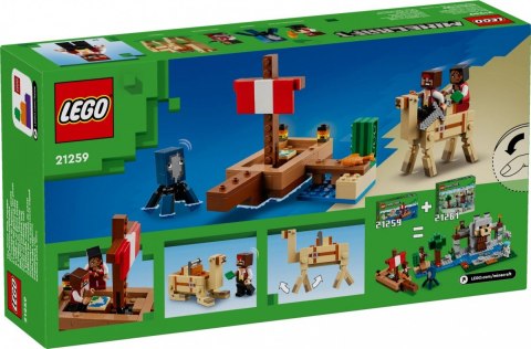 Klocki Minecraft 21259 Rejs statkiem pirackim LEGO Klocki Minecraft 21259 Rejs statkiem pirackim LEGO